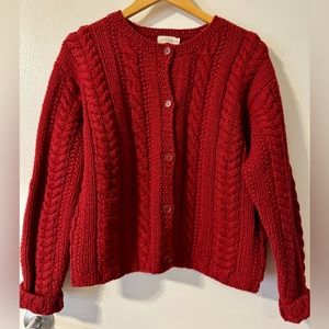 Vintage J.Crew 100% wool cardigan